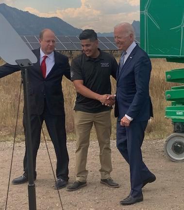 President Biden Talks Renewables; Calls IBEW Members ‘Best in the World'