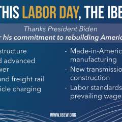 Supporting Infrastructure Legislation to Shore up America